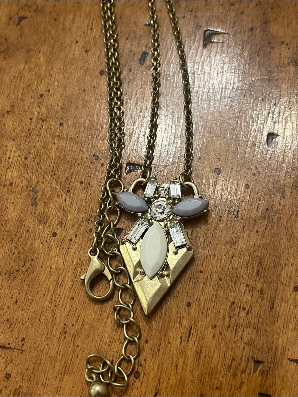 Art Deco-inspired necklace